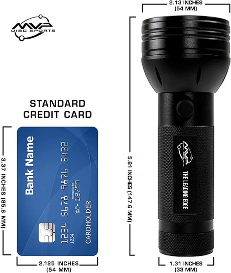 MVP Large UV Flashlight - disc golf accessory