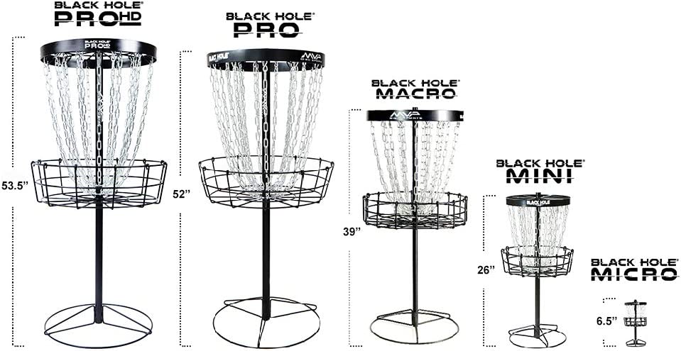 MVP Black Hole Pro HD - disc golf basket