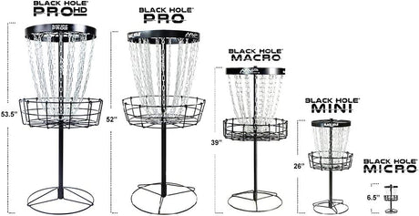 MVP Black Hole Pro Mini - disc golf basket