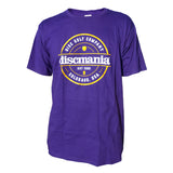 Discmania Colorado Fan Favorite Tee - Purple (X-Large) - disc golf apparel