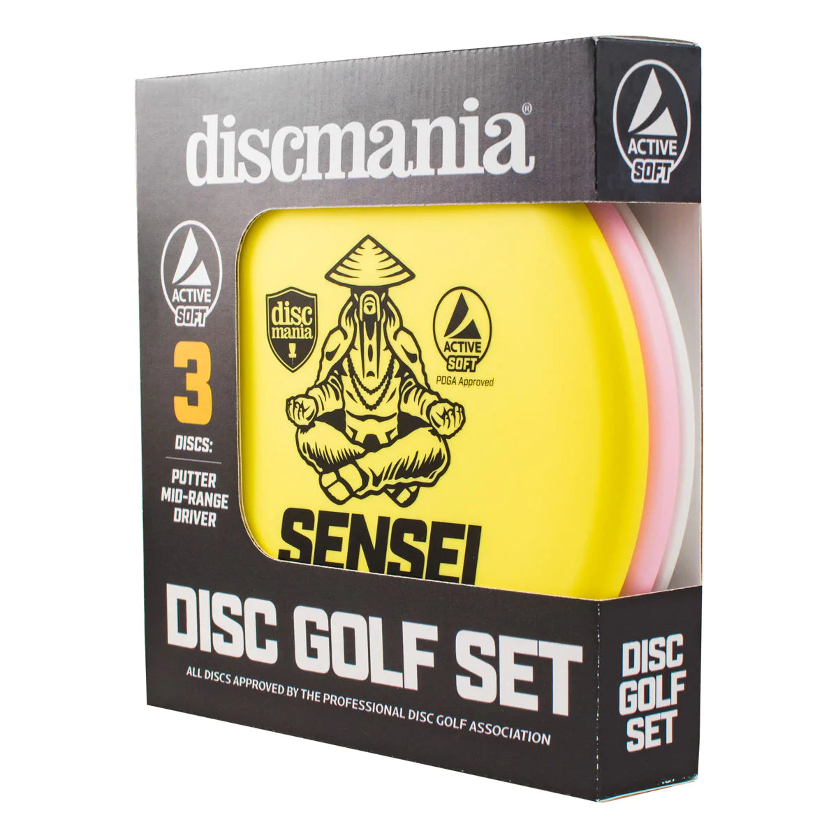 Discmania Active Soft 3-Disc Box Set disc golf disc
