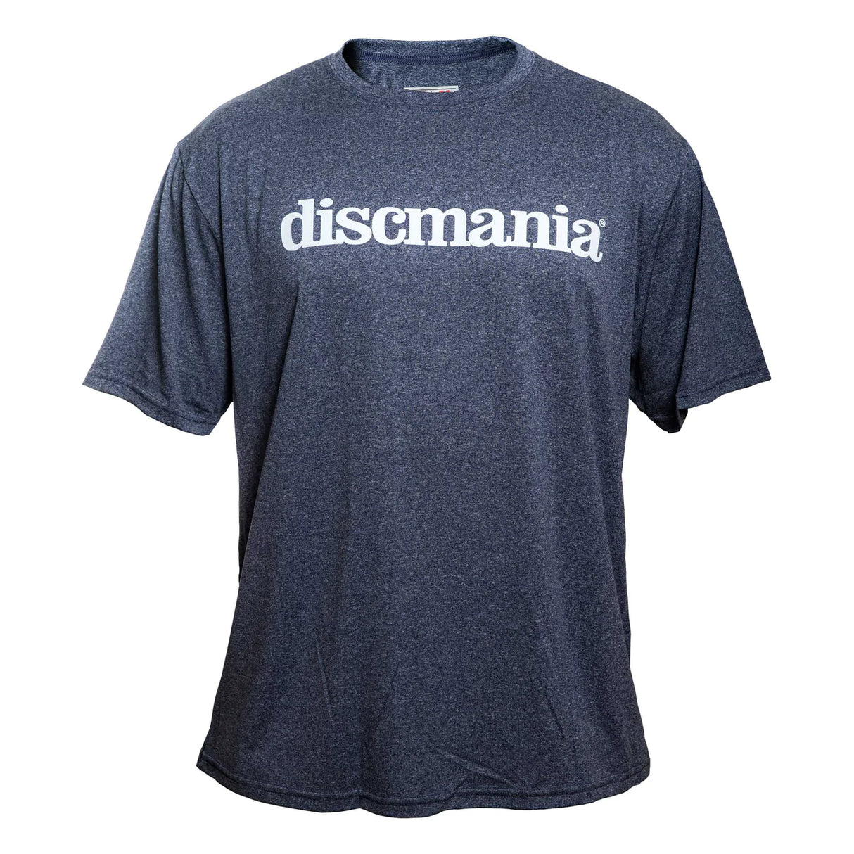 Discmania Heather Performance T-Shirt Navy - disc golf apparel