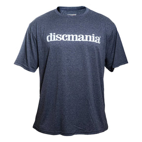 Discmania Heather Performance T-Shirt Navy - disc golf apparel