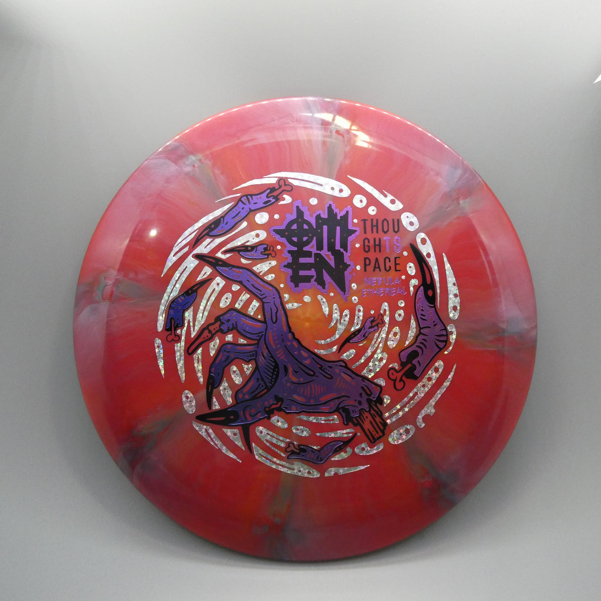 Thought Space Athletics Nebula Ethereal Omen 166-169g very overstable control driver disc golf disc