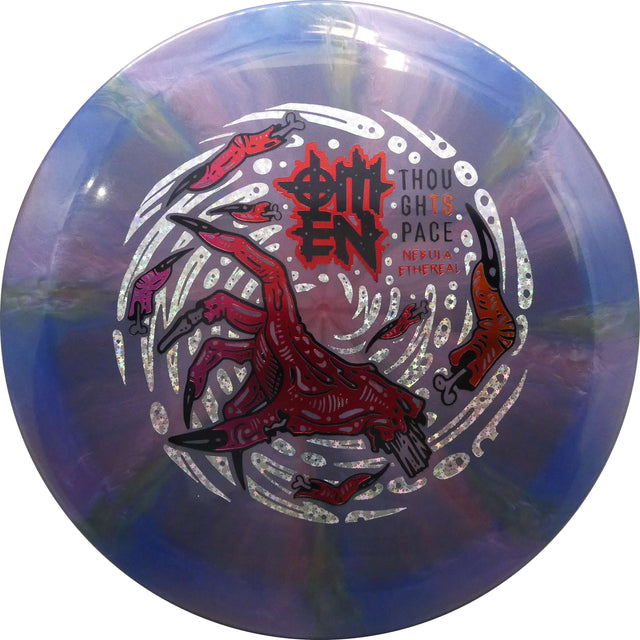 Thought Space Athletics Nebula Ethereal Omen 166-169g very overstable control driver disc golf disc