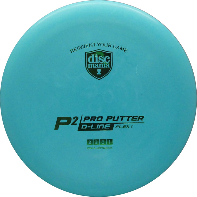 Discmania D-Line P2 (Flex 1) 173-176g putt & approach disc disc golf disc