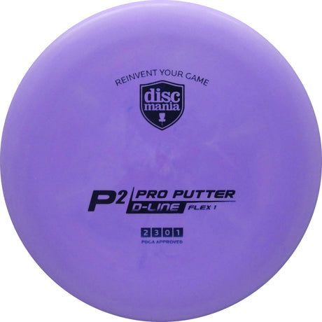 Discmania D-Line P2 (Flex 1) 173-176g putt & approach disc disc golf disc