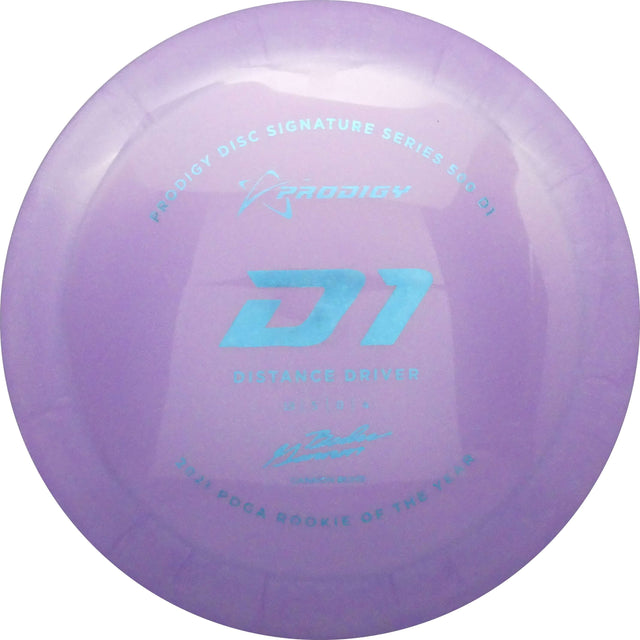 Prodigy D1 Distance Driver - Gannon Buhr 2022 Signature Series - 500 Plastic - 170-174g disc golf disc