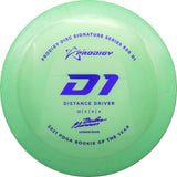 Prodigy D1 Distance Driver - Gannon Buhr 2022 Signature Series - 500 Plastic - 170-174g disc golf disc