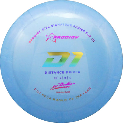 D1 Distance Driver - Gannon Buhr 2022 Signature Series - 500 Plastic - 170-174g