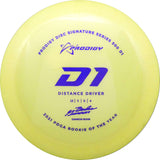 Prodigy D1 Distance Driver - Gannon Buhr 2022 Signature Series - 500 Plastic - 170-174g disc golf disc