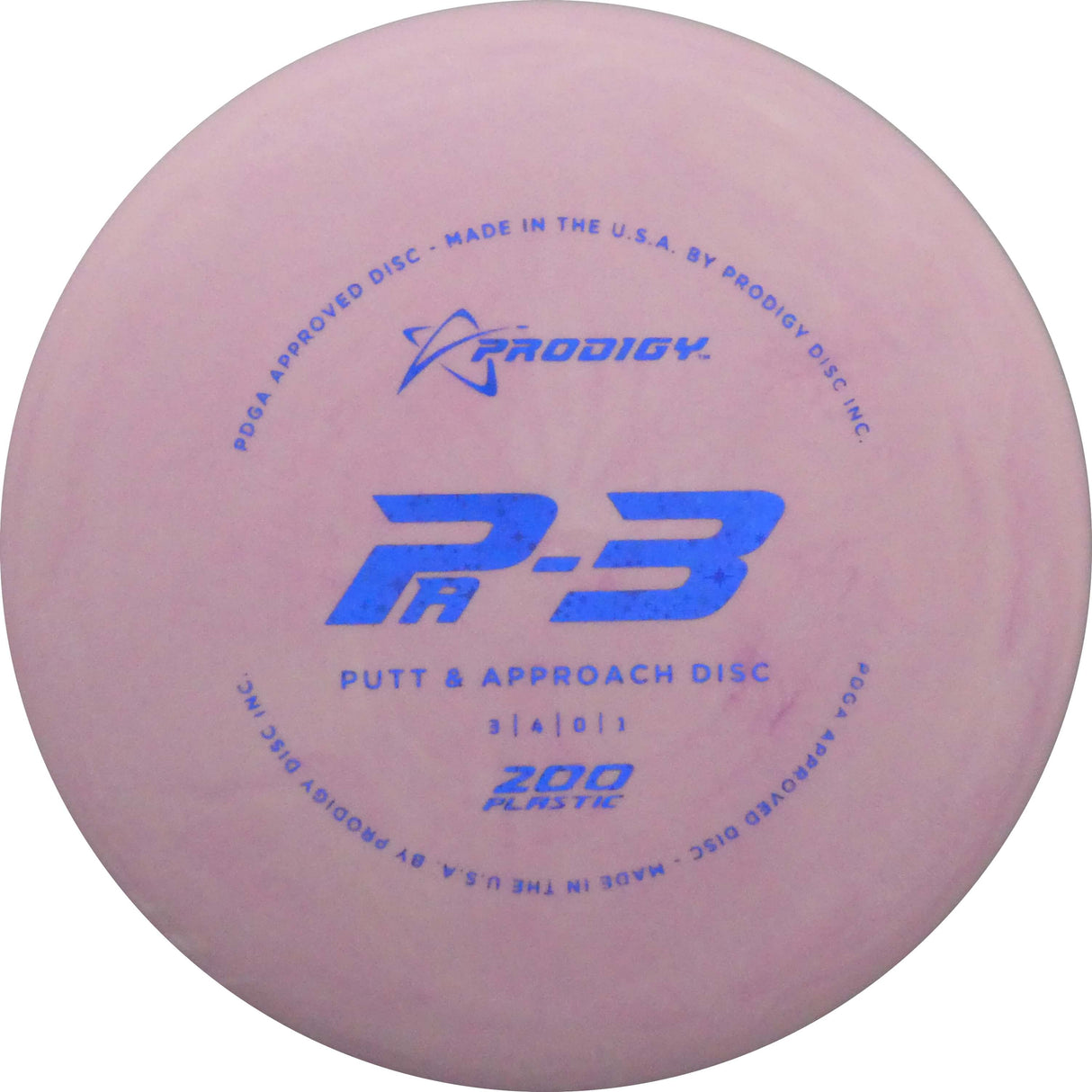 Prodigy PA-3 Putt & Approach Disc 200 Plastic - 170-174g disc golf disc