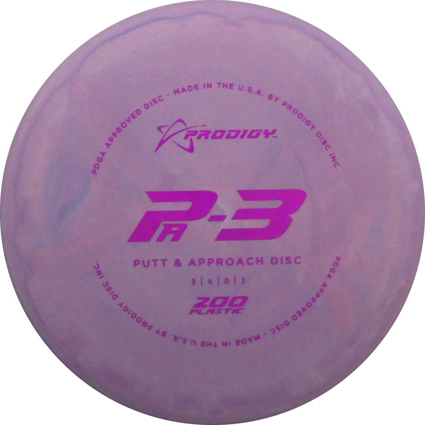 PA-3 Putt & Approach Disc 200 Plastic - 170-174g