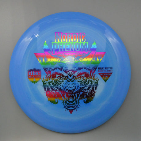 Discmania Nordic Phenom Special Blend S-Line PD (Blue - Rainbow Stamp) - Niklas Anttila Signature Series 173-176g control driver disc golf disc