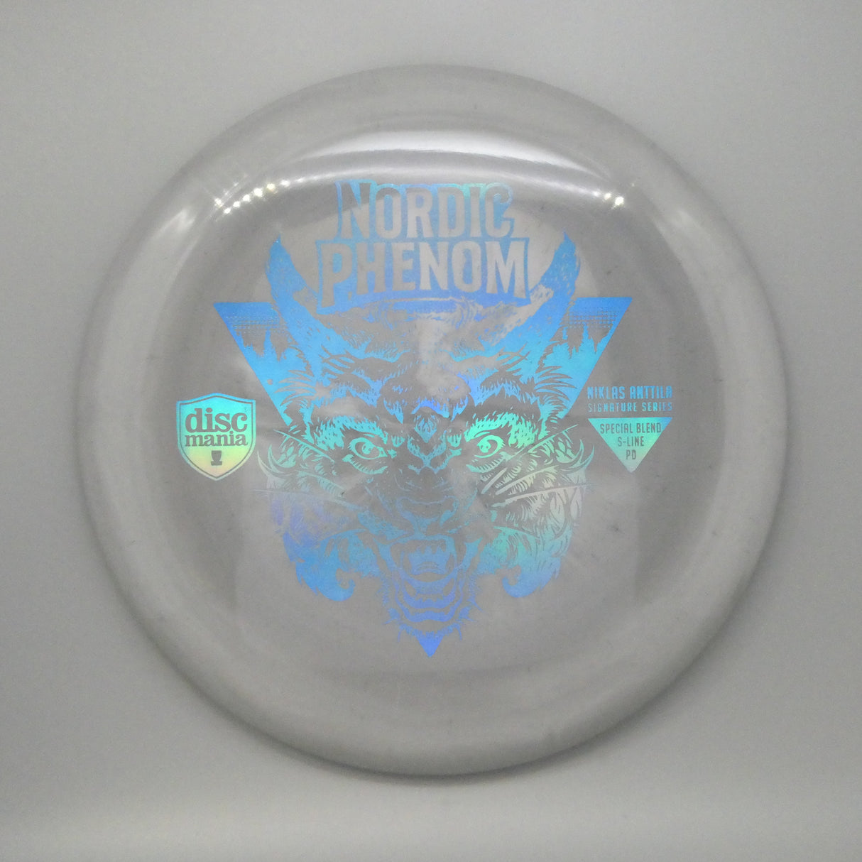 Discmania Nordic Phenom Special Blend S-Line PD (Grey - Reflective Stamp) - Niklas Anttila Signature Series 173-176g control driver disc golf disc