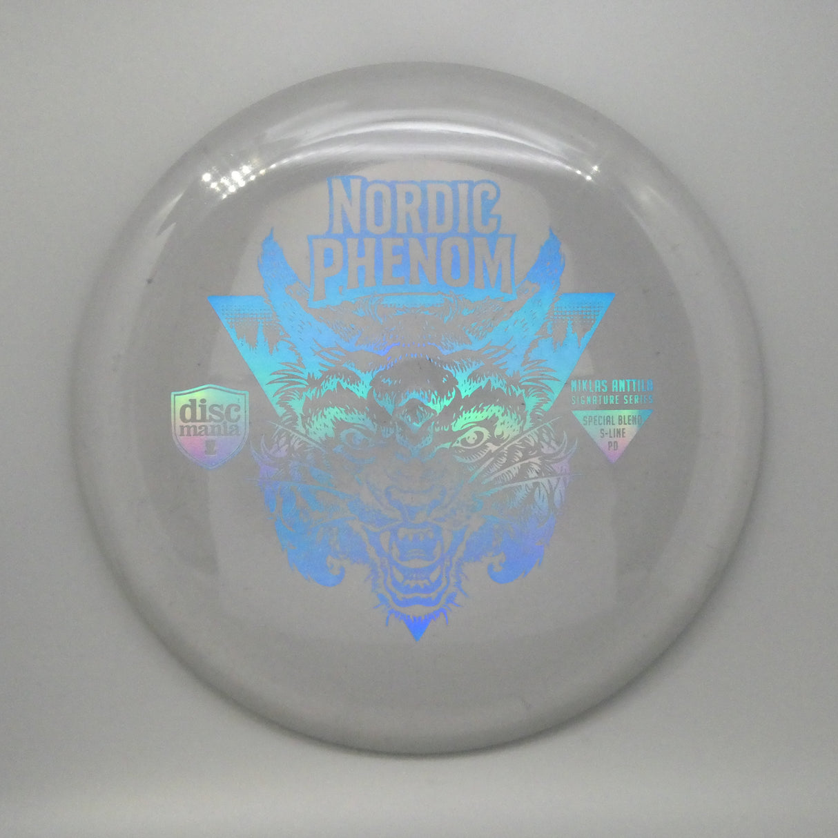 Discmania Nordic Phenom Special Blend S-Line PD (Grey - Reflective Stamp) - Niklas Anttila Signature Series 173-176g control driver disc golf disc