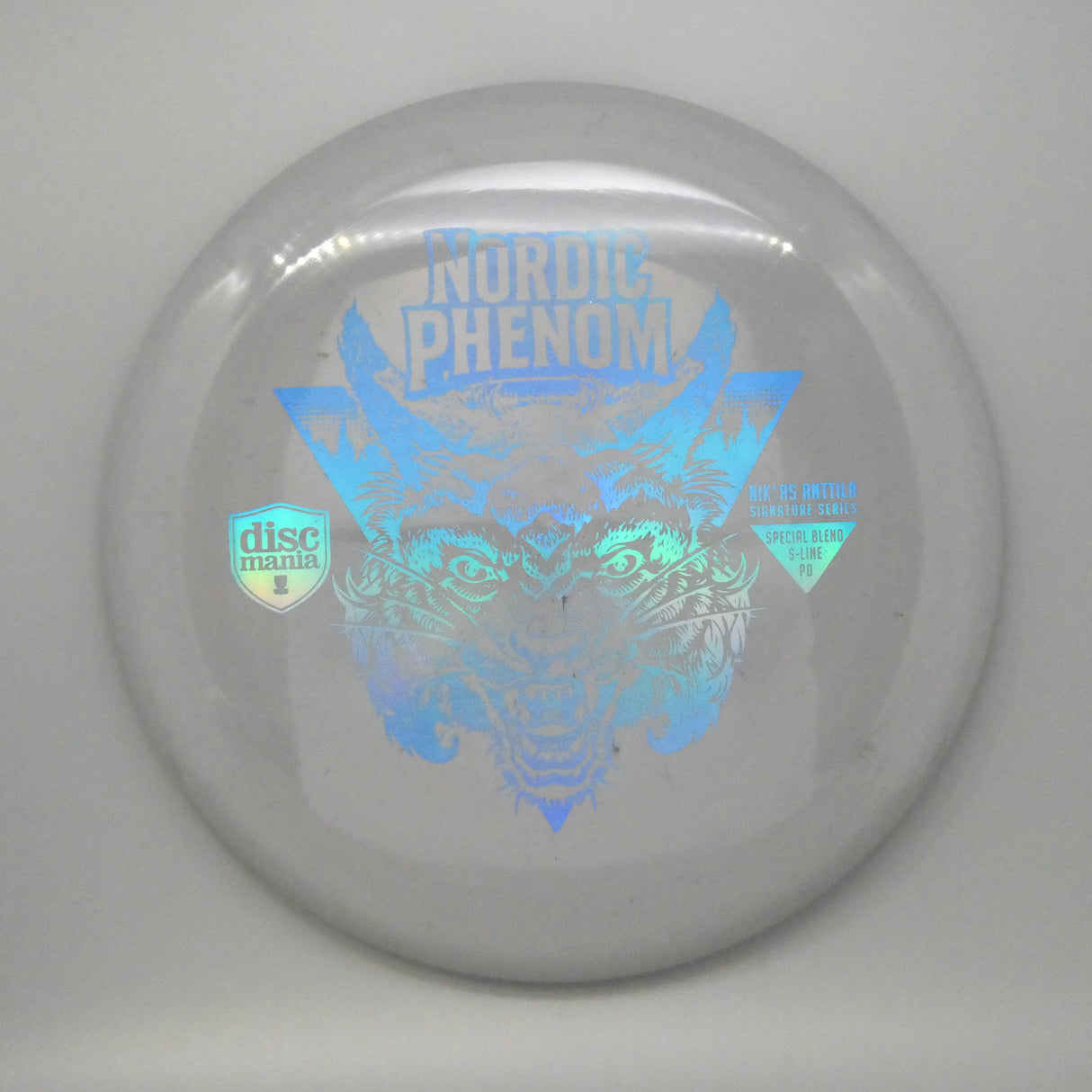 Discmania Nordic Phenom Special Blend S-Line PD (Grey - Reflective Stamp) - Niklas Anttila Signature Series 173-176g control driver disc golf disc