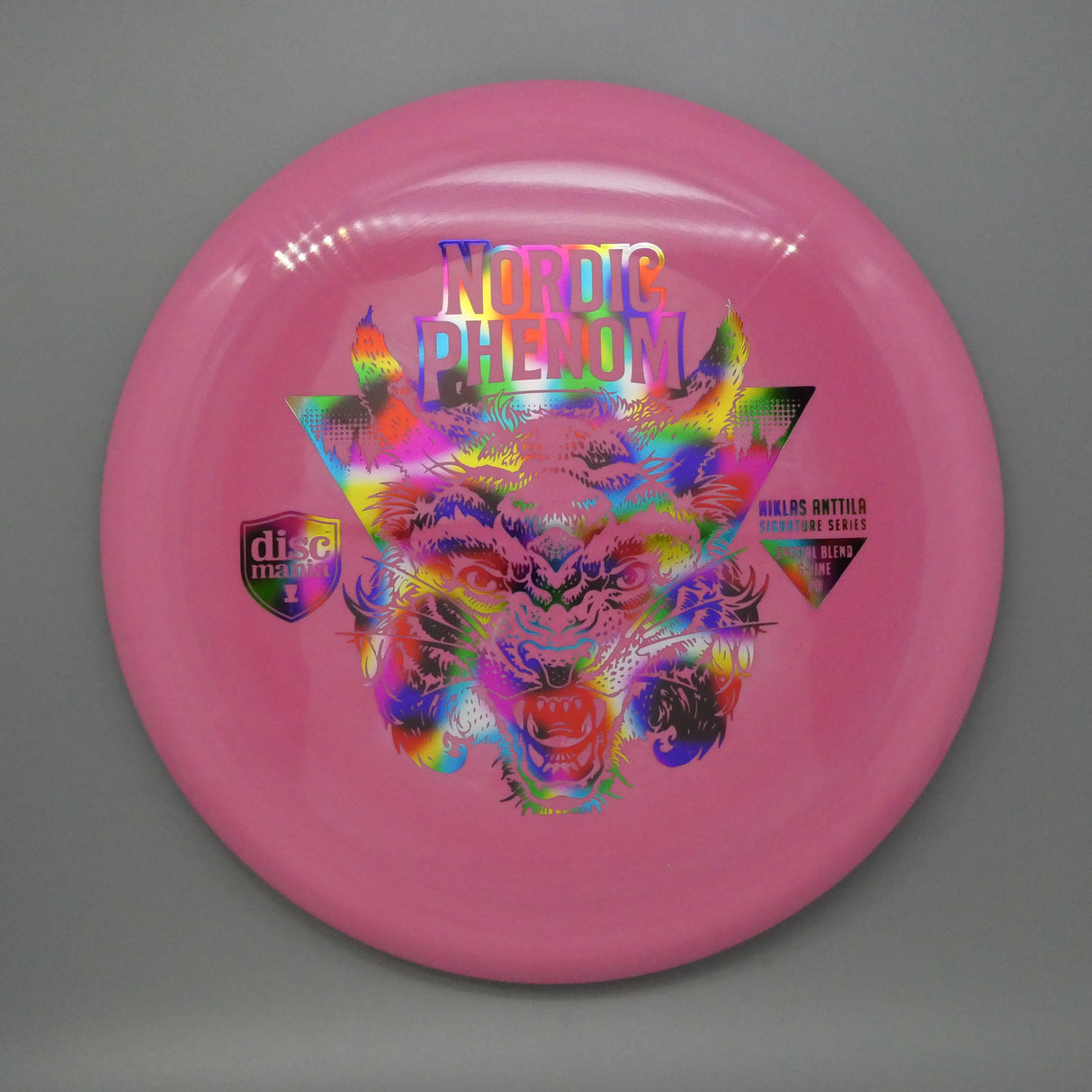 Discmania Nordic Phenom Special Blend S-Line PD (Pink - Jellybean Stamp) - Niklas Anttila Signature Series 173-176g control driver disc golf disc