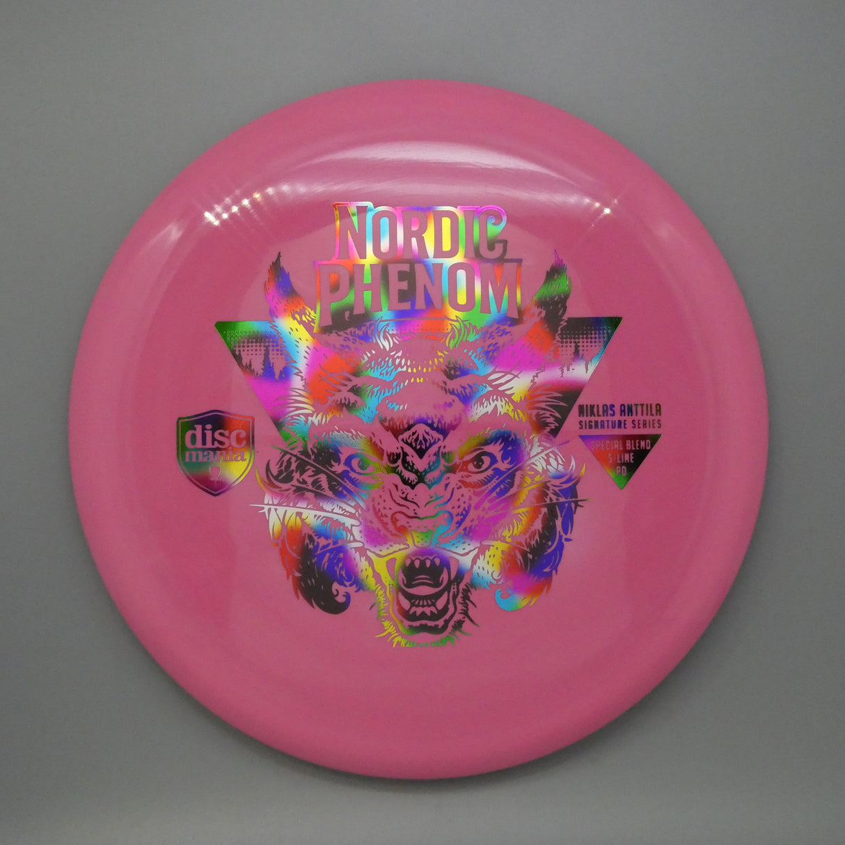Discmania Nordic Phenom Special Blend S-Line PD (Pink - Jellybean Stamp) - Niklas Anttila Signature Series 173-176g control driver disc golf disc