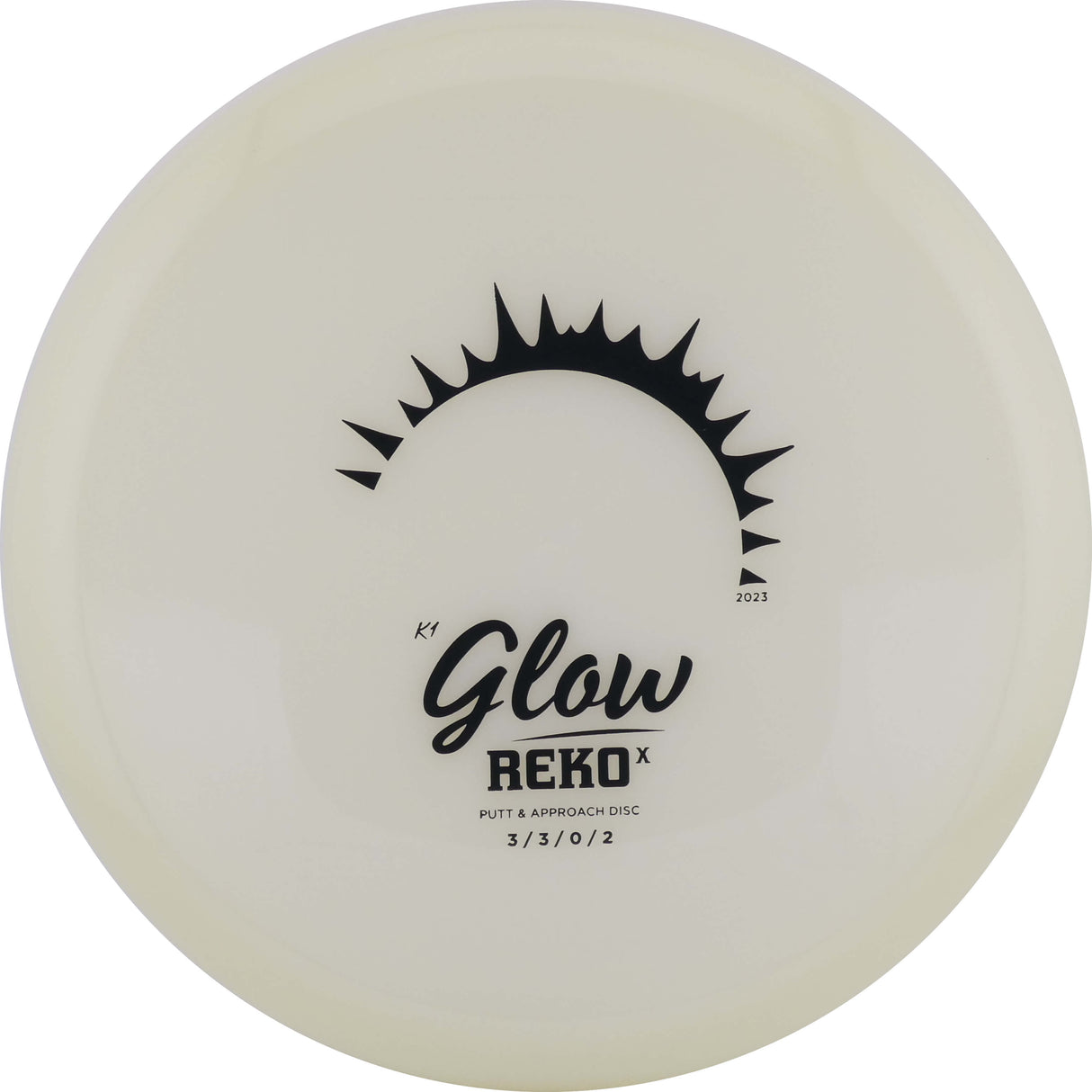 Kastaplast K1 Glow Reko X putt & approach disc disc golf disc