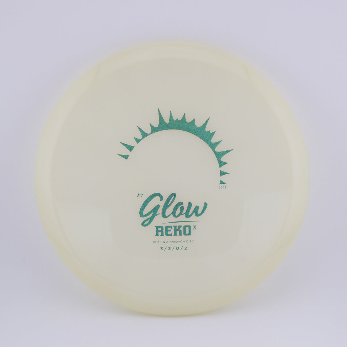 Kastaplast K1 Glow Reko X putt & approach disc disc golf disc