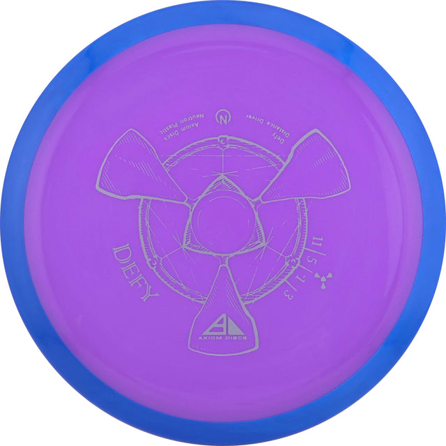 Axiom Neutron Defy 155-159g slightly overstable distance driver disc golf disc