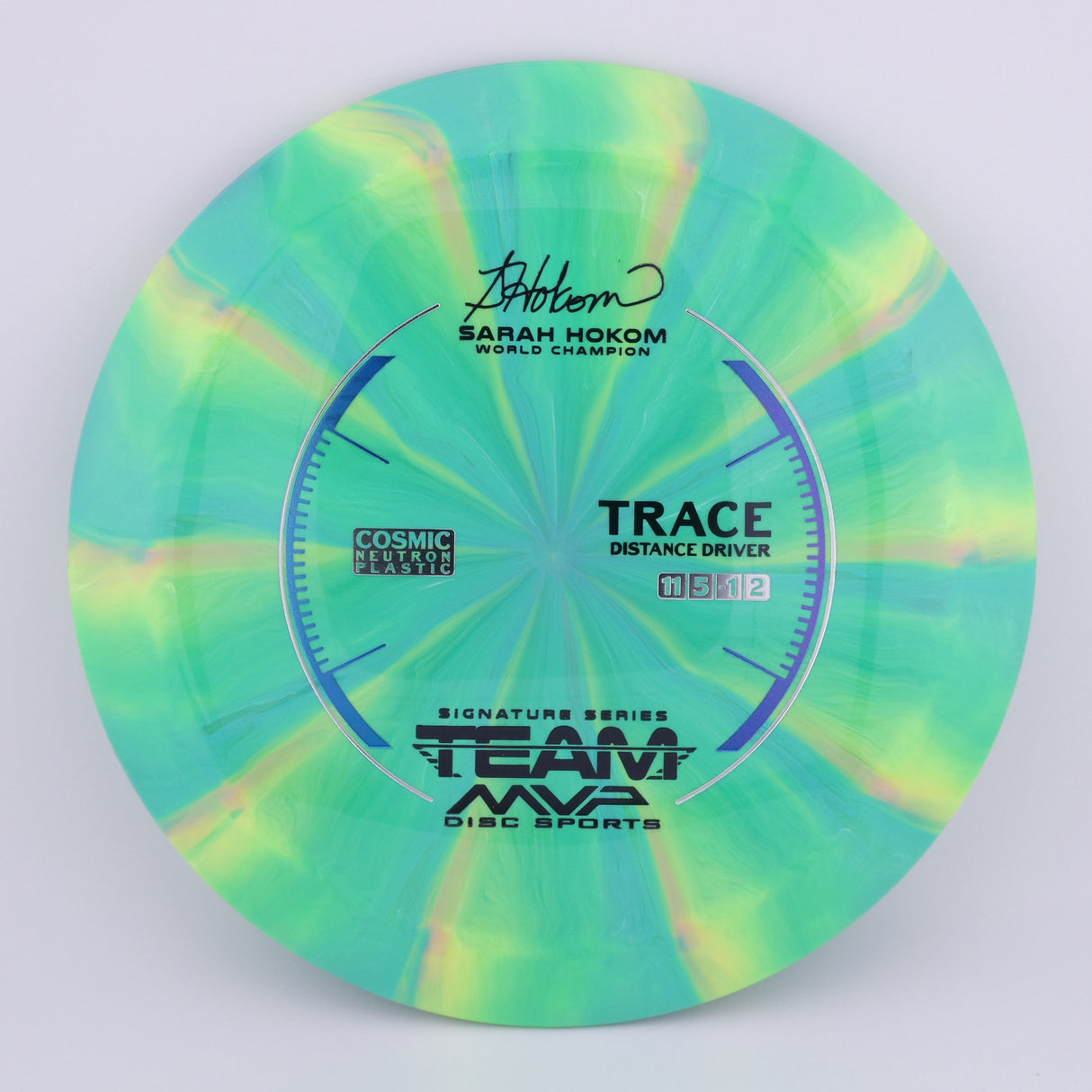 Streamline Cosmic Neutron Trace Sarah Hokom (Signature Series) 165-169g stable distance driver disc golf disc