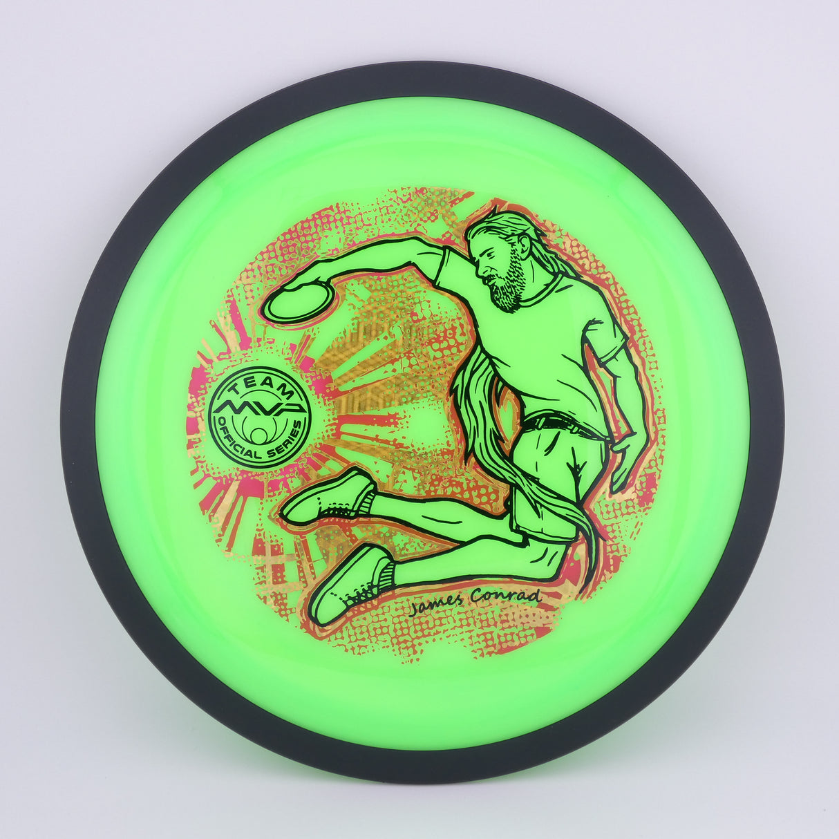 MVP Neutron Zenith Twisty James Signature Series Disc slightly overstable distance driver disc golf disc