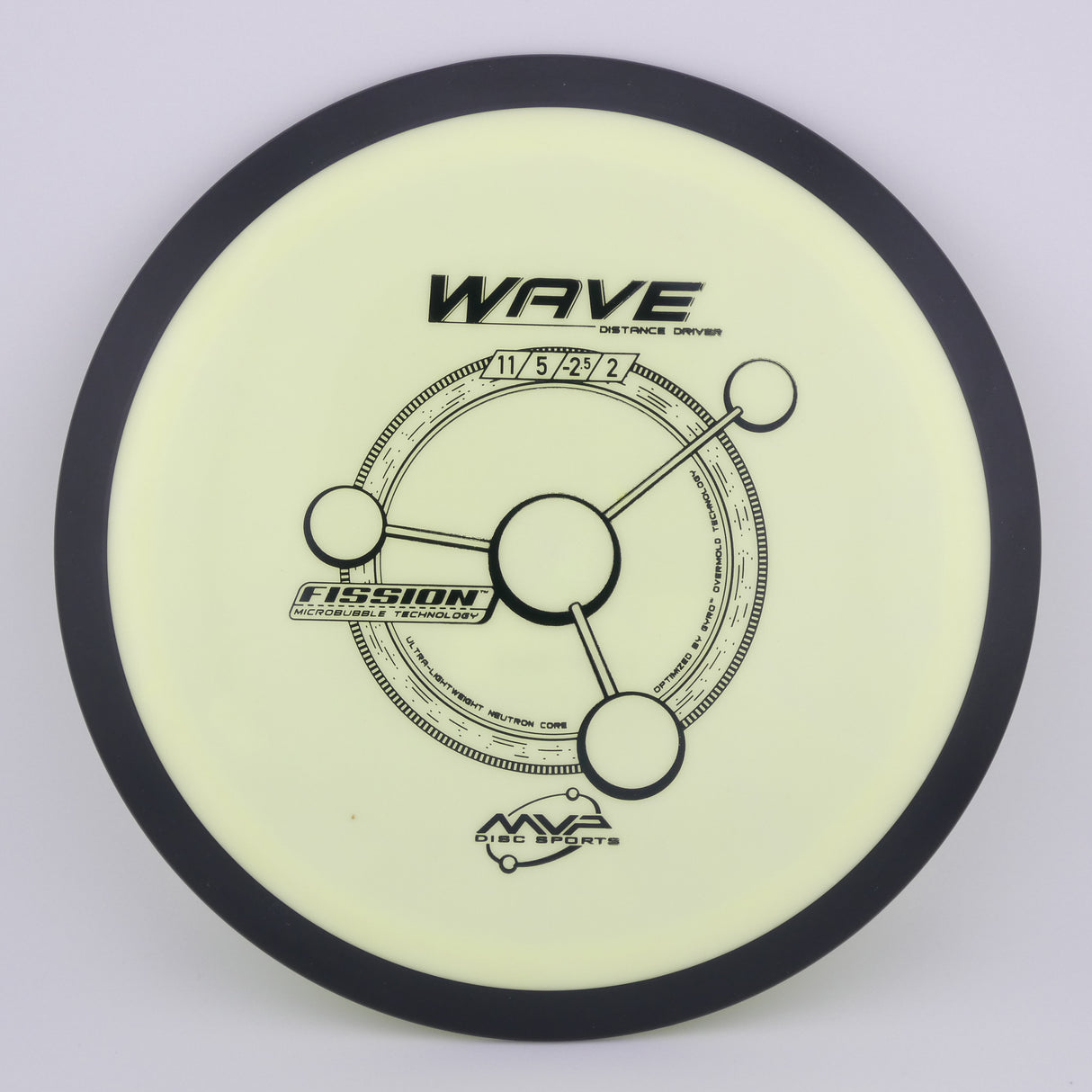 MVP Fission Wave 150-154g slightly understable distance driver disc golf disc