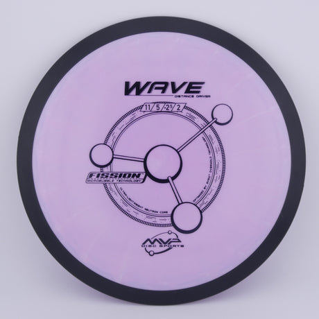 MVP Fission Wave 170-175g slightly understable distance driver disc golf disc