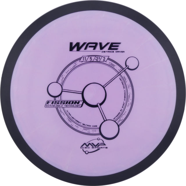 MVP Fission Wave 170-175g slightly understable distance driver disc golf disc