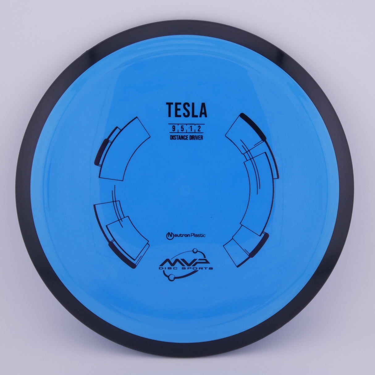 MVP Neutron Tesla 155-159g slightly overstable distance driver disc golf disc