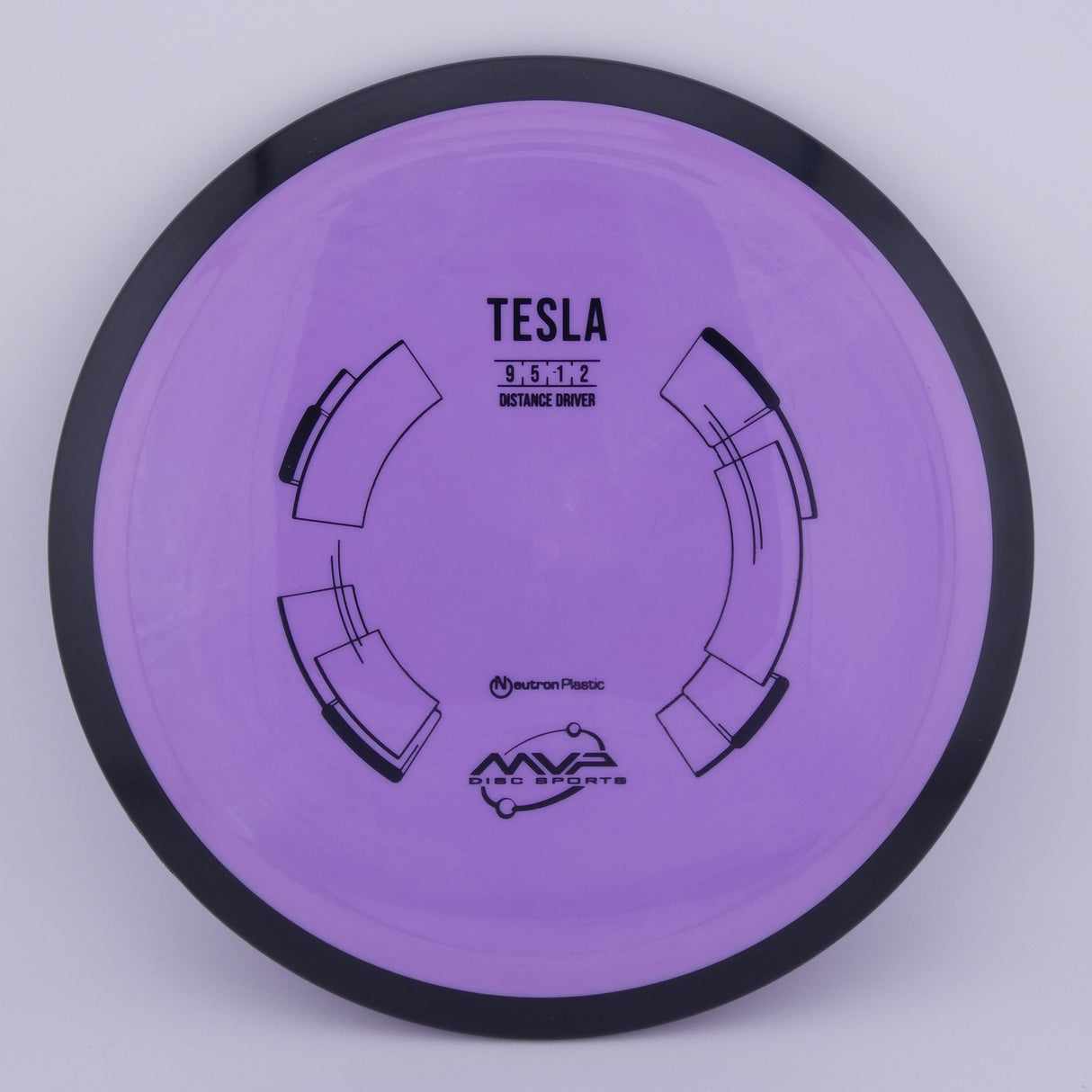 MVP Neutron Tesla 155-159g slightly overstable distance driver disc golf disc
