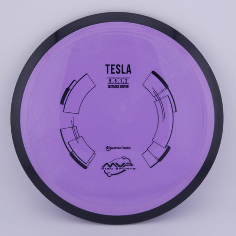 MVP Neutron Tesla 155-159g slightly overstable distance driver disc golf disc