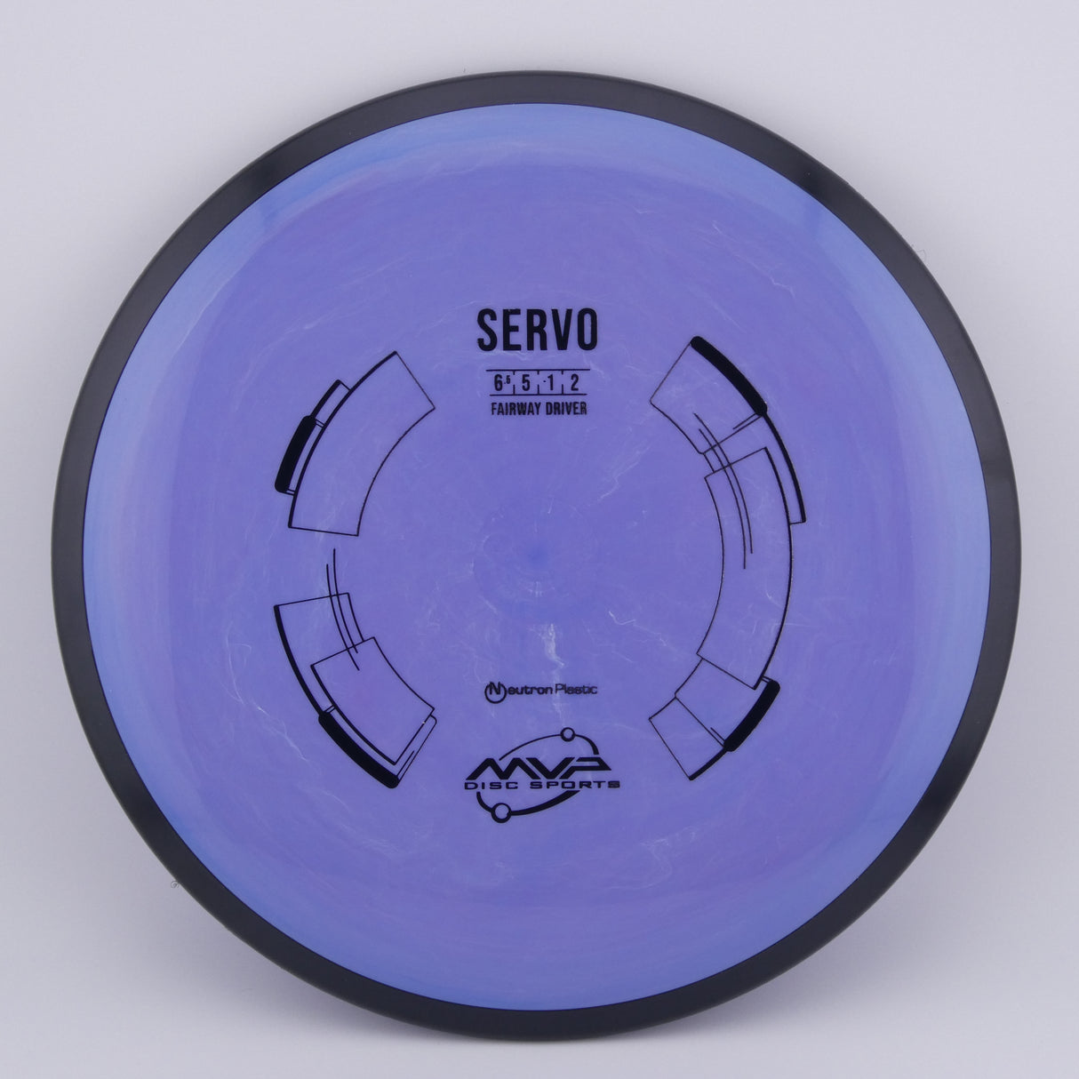 MVP Neutron Servo 155-159g slightly overstable fairway driver disc golf disc