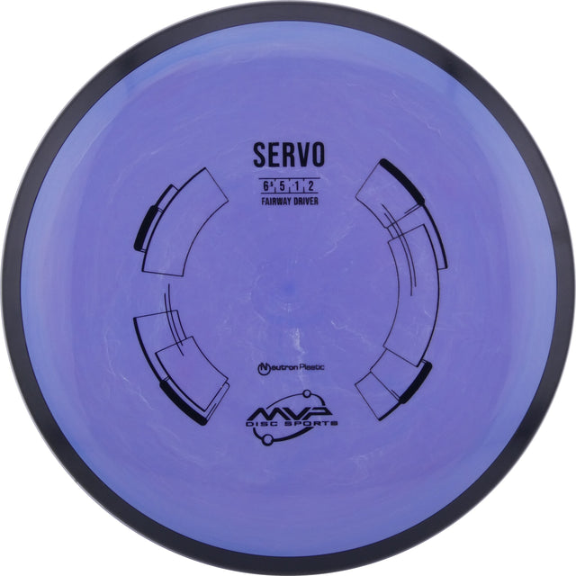 MVP Neutron Servo 155-159g slightly overstable fairway driver disc golf disc