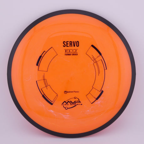 MVP Neutron Servo 165-169g slightly overstable fairway driver disc golf disc
