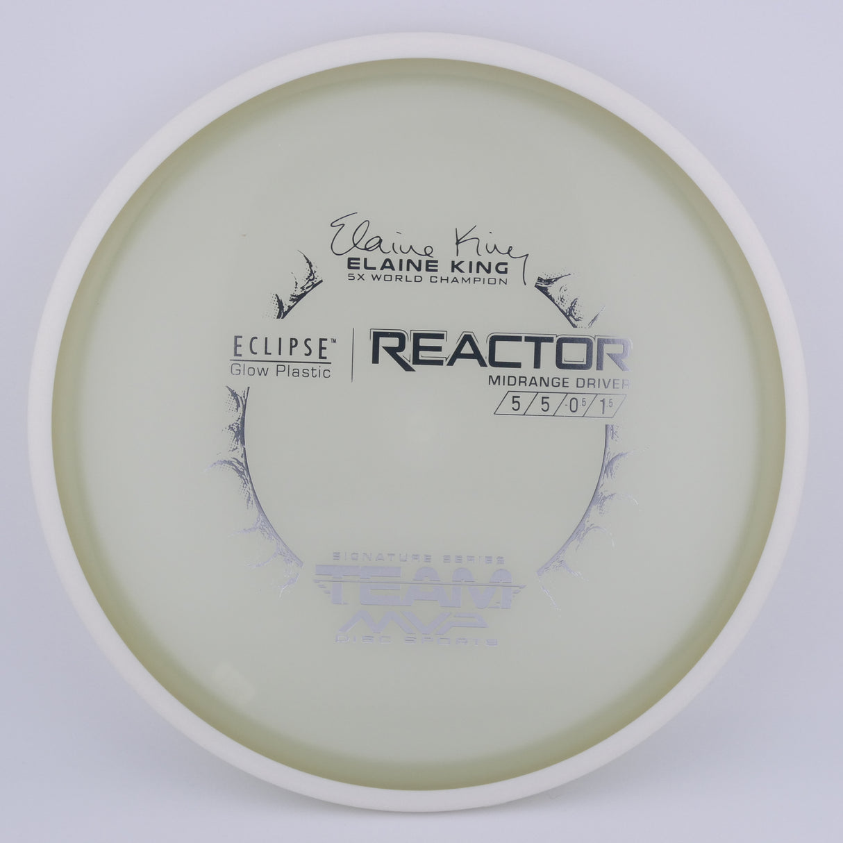 MVP Eclipse Reactor Elaine King Tour Signature Series 176-179g stable midrange disc golf disc