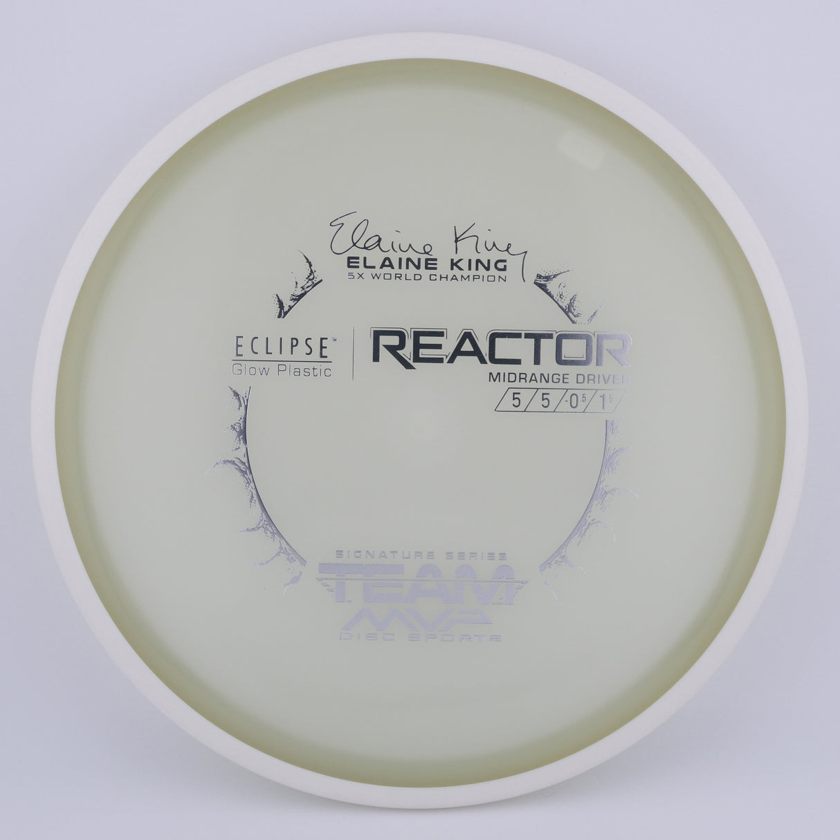 MVP Eclipse Reactor Elaine King Tour Signature Series 176-179g stable midrange disc golf disc