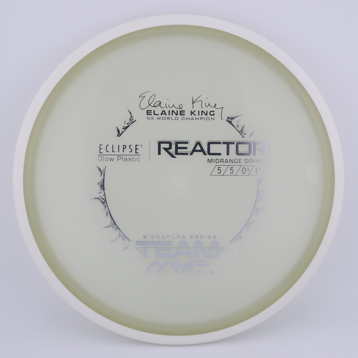 MVP Eclipse Reactor Elaine King Tour Signature Series 176-179g stable midrange disc golf disc