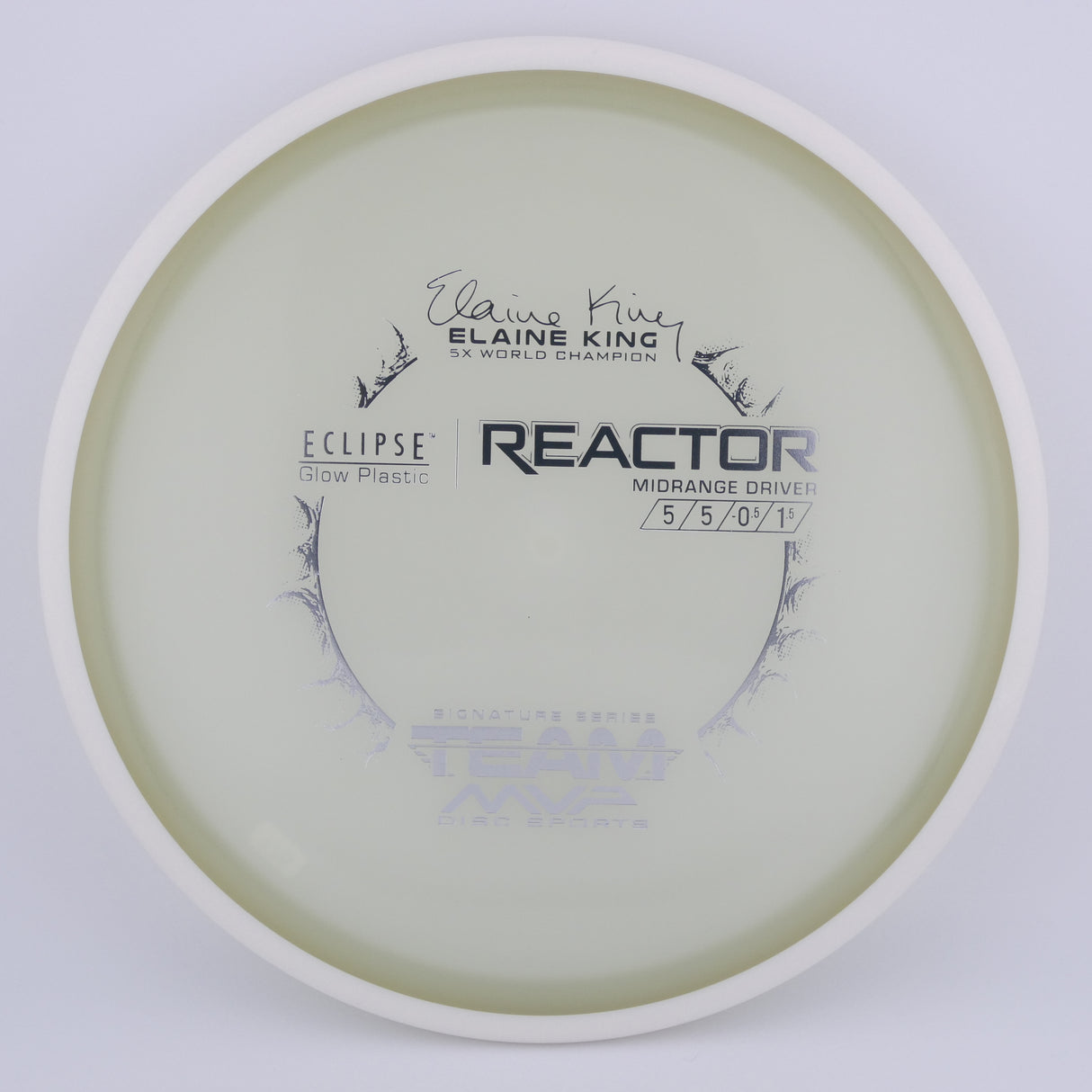 MVP Eclipse Reactor Elaine King Tour Signature Series 176-179g stable midrange disc golf disc