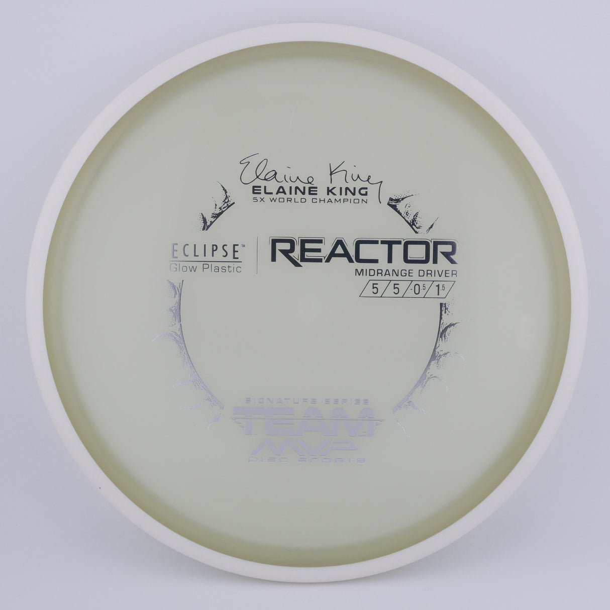 MVP Eclipse Reactor Elaine King Tour Signature Series 176-179g stable midrange disc golf disc
