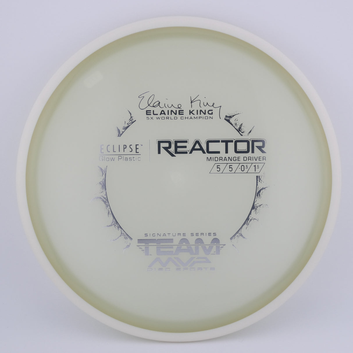 MVP Eclipse Reactor Elaine King Tour Signature Series 176-179g stable midrange disc golf disc
