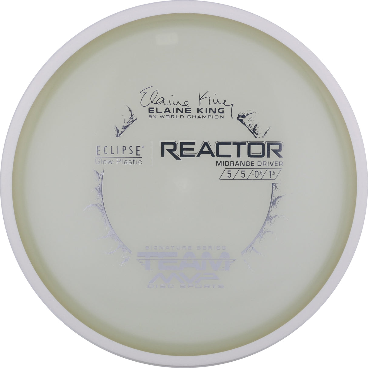 MVP Eclipse Reactor Elaine King Tour Signature Series 176-179g stable midrange disc golf disc