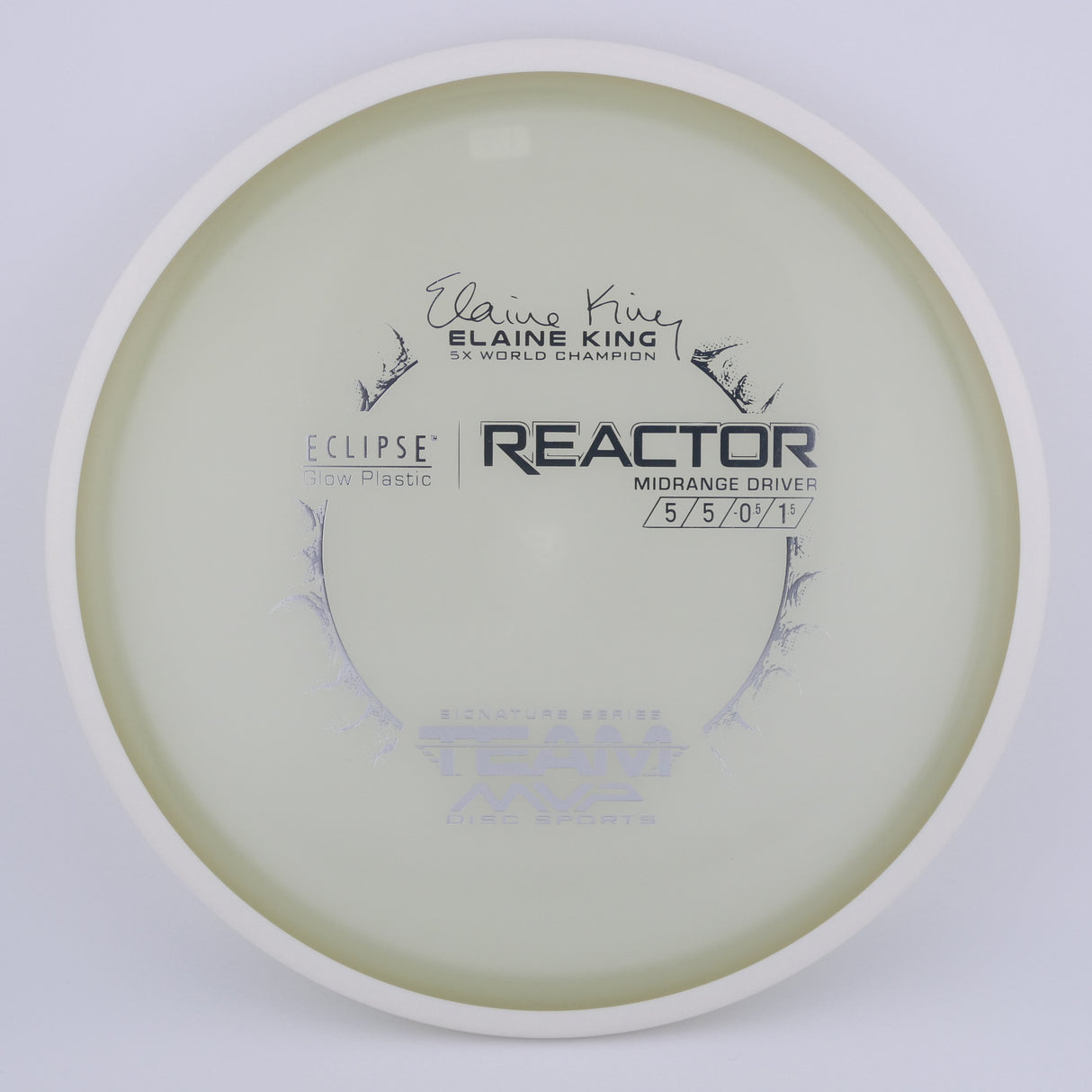MVP Eclipse Reactor Elaine King Tour Signature Series 176-179g stable midrange disc golf disc