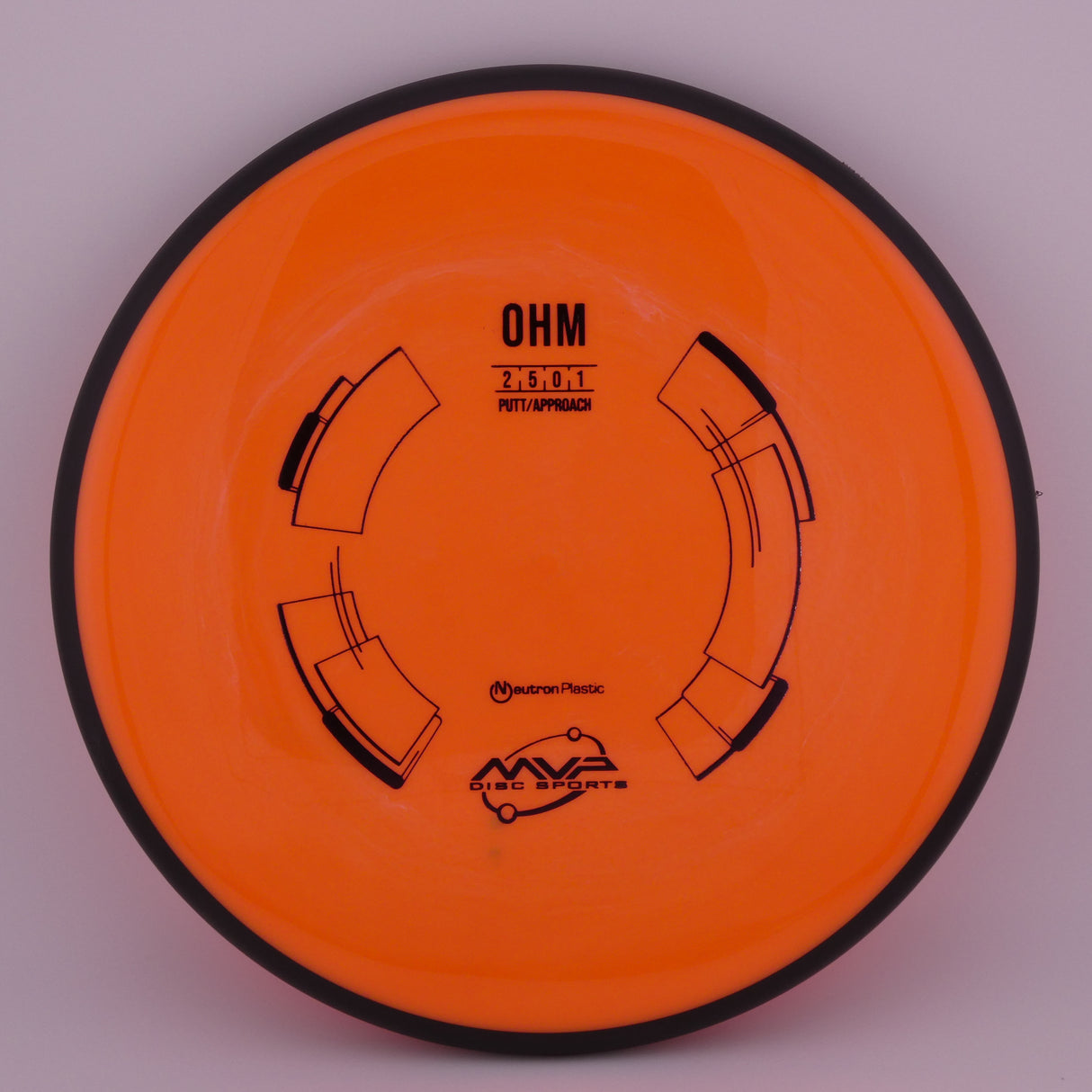MVP Neutron Ohm 165-169g stable putt & approach disc disc golf disc