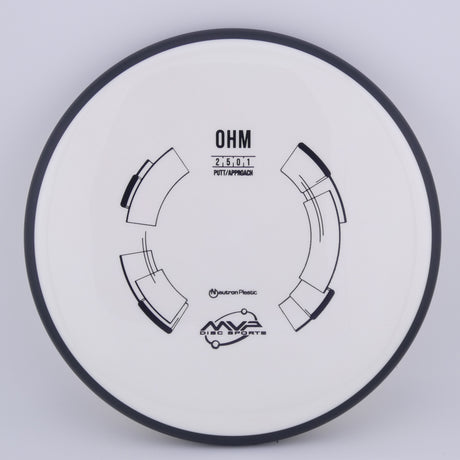 MVP Neutron Ohm 165-169g stable putt & approach disc disc golf disc