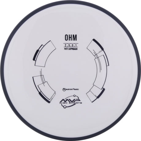 MVP Neutron Ohm 165-169g stable putt & approach disc disc golf disc