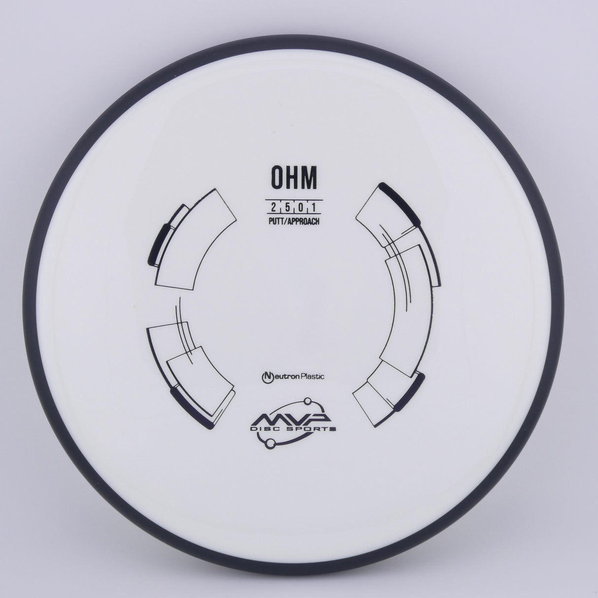 MVP Neutron Ohm 170-175g stable putt & approach disc disc golf disc