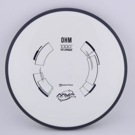 MVP Neutron Ohm 170-175g stable putt & approach disc disc golf disc